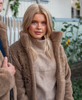 Lyngen teddy fleece jakke