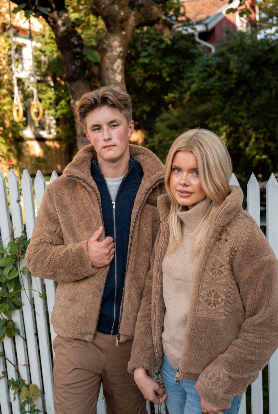 Lyngen teddy fleece jakke