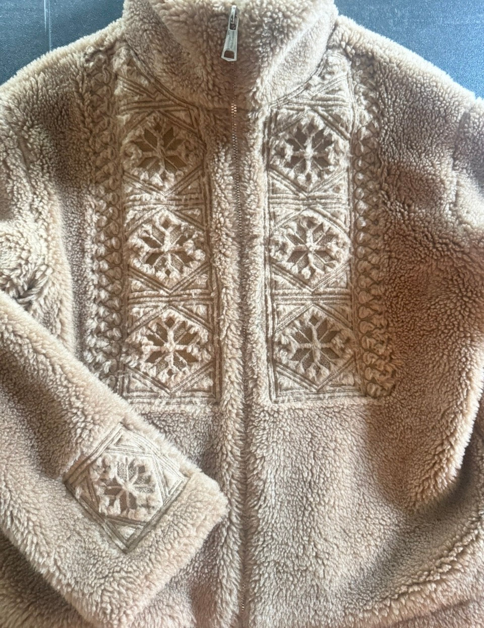 Lyngen teddy fleece jakke