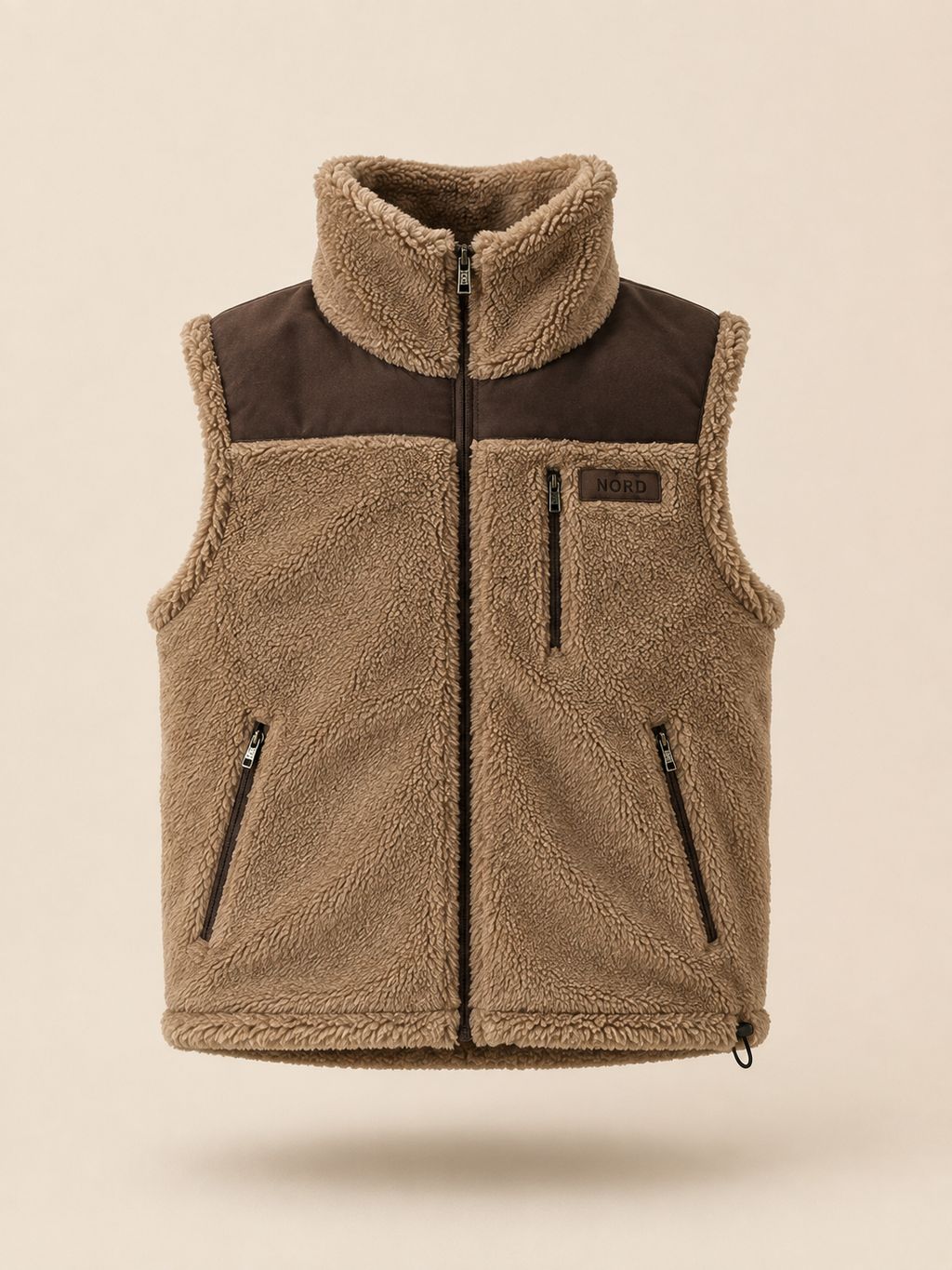 Lyngen teddy fleece vest