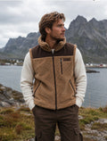 Lyngen teddy fleece vest