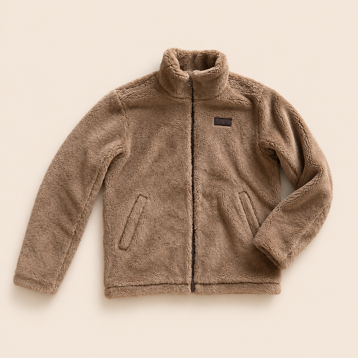 Lyngen teddy fleece jakke